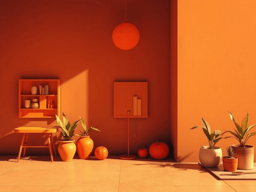 Orange aesthetic gallery image 2