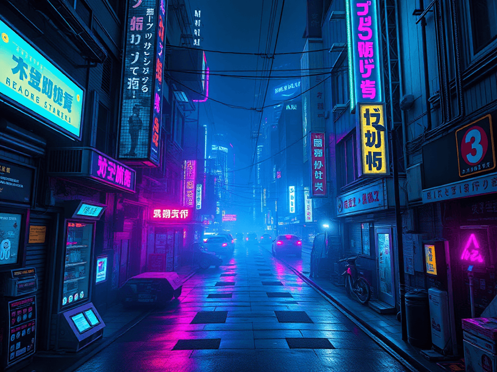 Cyberpunk aesthetic gallery image 1