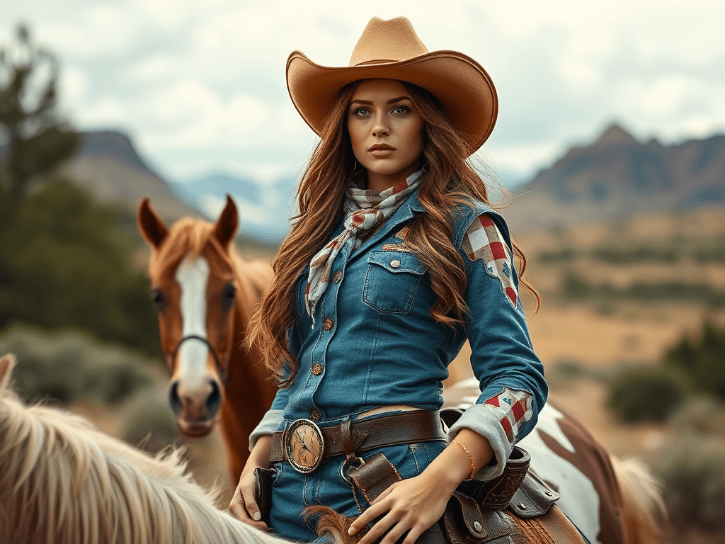 Display image for Cowgirl aesthetic wallpaper