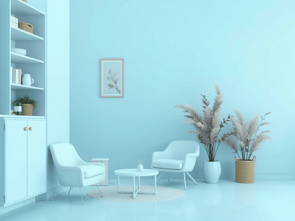 Light blue aesthetic gallery image 1