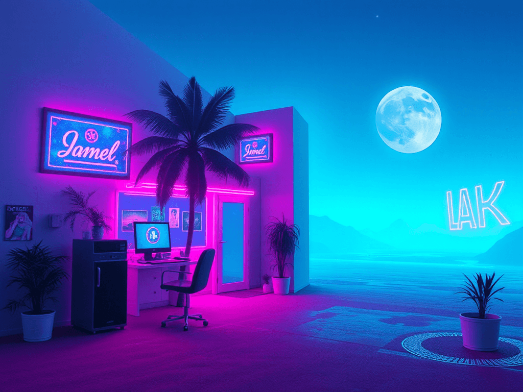 Vaporwave aesthetic gallery image 2