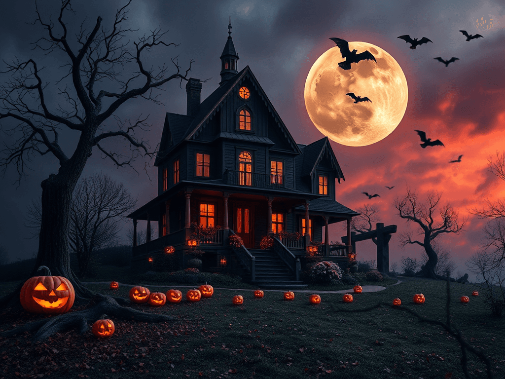 Display image for Halloween aesthetic wallpaper