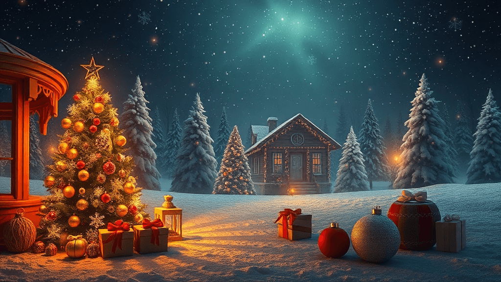 Christmas wallpaper gallery image 1