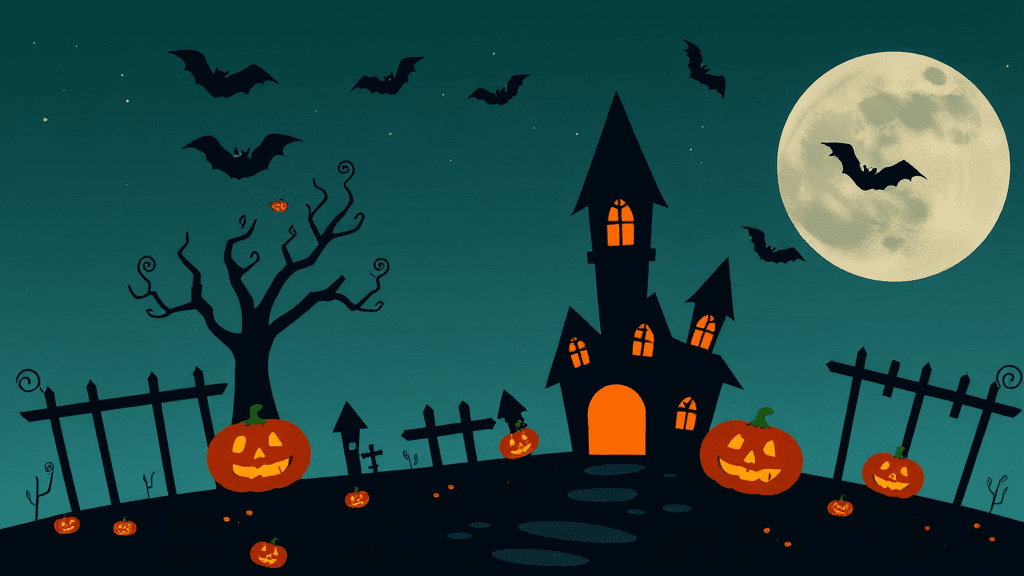 Display image for Aesthetic cute halloween wallpaper