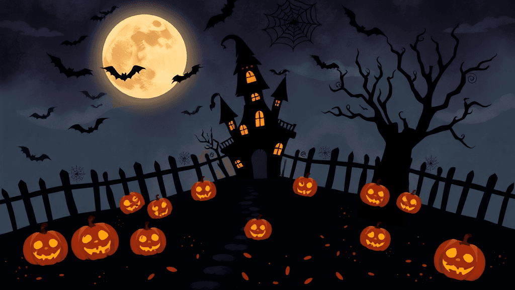 Aesthetic cute halloween wallpaper gallery image 1