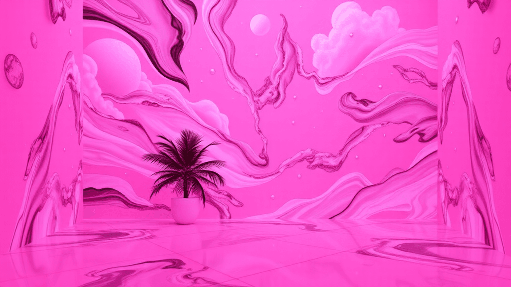 Aesthetic pink wallpaper gallery image 2